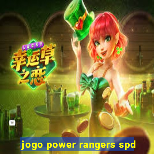 jogo power rangers spd